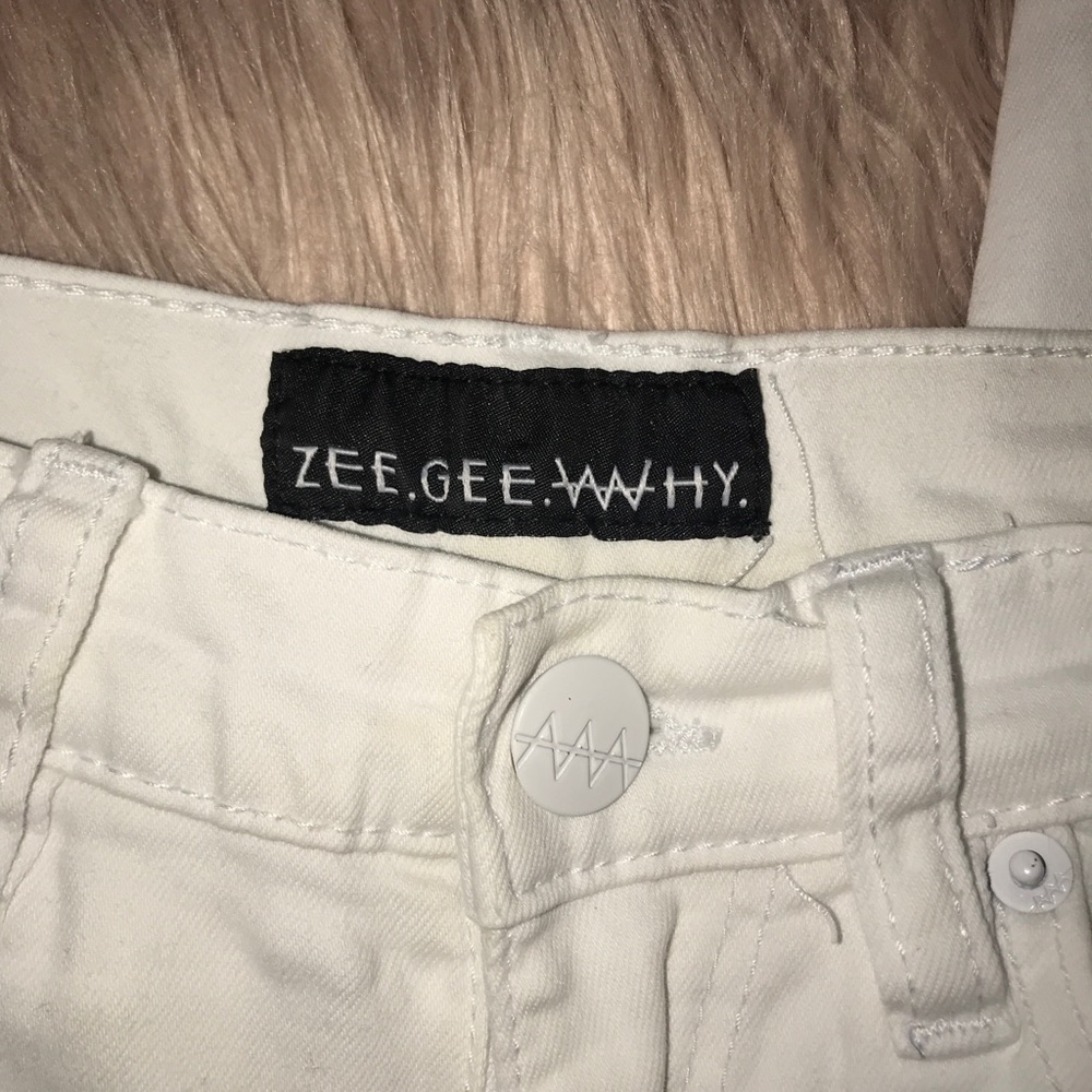 White jeans